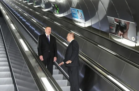 Metronun “Xətai” stansiyası təmirdən sonra istifadəyə verilib, Prezident İlham Əliyev görülən işlərlə tanış olub - YENİLƏNİB