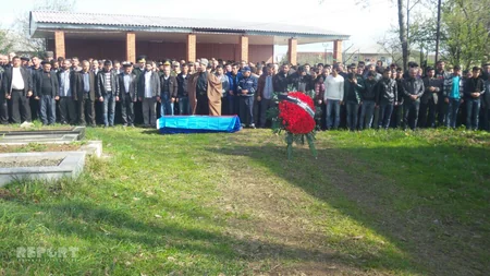 Azərbaycan ordusunun şəhid olan zabiti dəfn edilib - FOTO - VİDEO