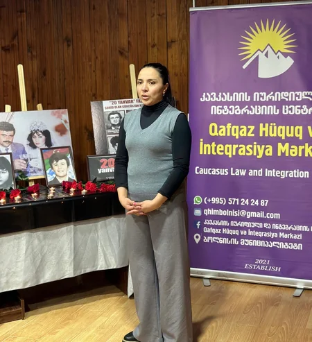 Gürcüstanın bölgələrində 20 Yanvar şəhidlərinin xatirəsi yad edilib