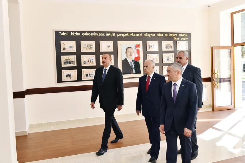President Ilham Aliyev views school No 74 in Baku after major overhaul - UPDATED