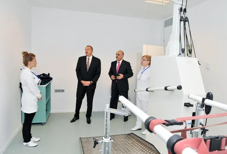 ​Prezident İlham Əliyev Respublika Əlillərin Bərpa Mərkəzinin əsaslı yenidənqurmadan sonra açılışında iştirak edib