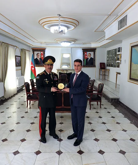 Zakir Hasanov visits Azerbaijani embassy in Iran