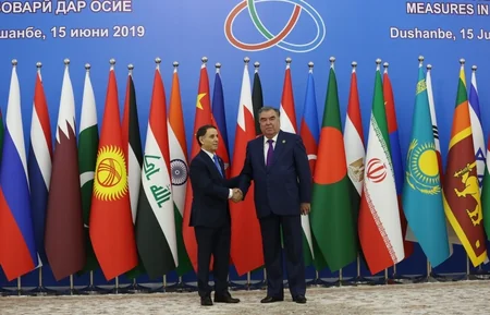 Düşənbədə Asiyada Qarşılıqlı Fəaliyyət və Etimad Tədbirləri üzrə Müşavirənin V Zirvə toplantısı keçirilib - YENİLƏNİB