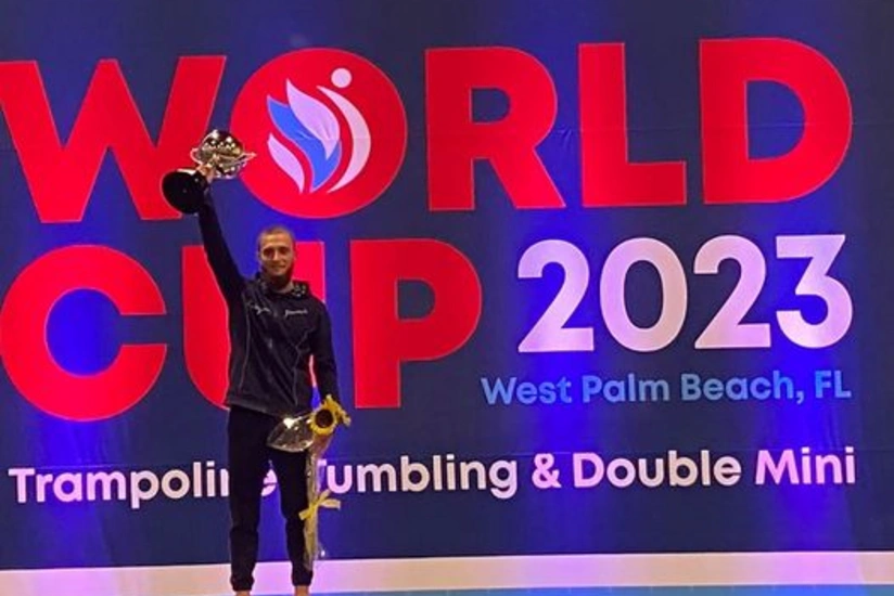 Azerbaijani gymnast awarded FIG Trophy in US