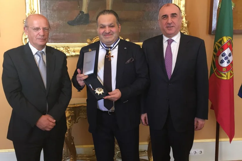 Portuqaliyanın Azərbaycandakı fəxri konsulu ordenlə təltif olunub