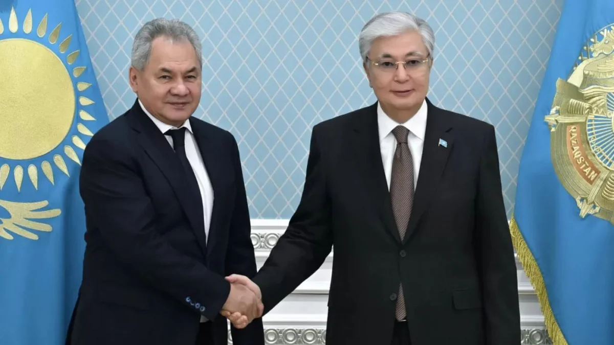 Kazakh president explores co-op and regional security with Sergey Shoygu