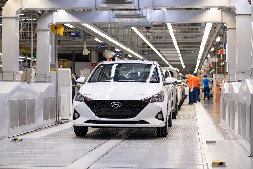 Завод Hyundai в Санкт-Петербурге начал сокращать рабочих