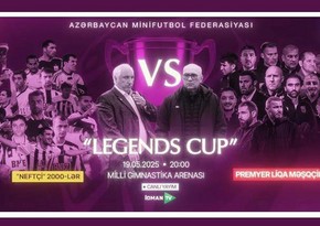 Azərbaycan futbolunun əfsanələri arasında oyun keçiriləcək