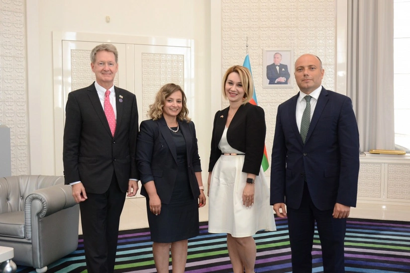 Minister of Culture meets with UK Ambassador to Azerbaijan