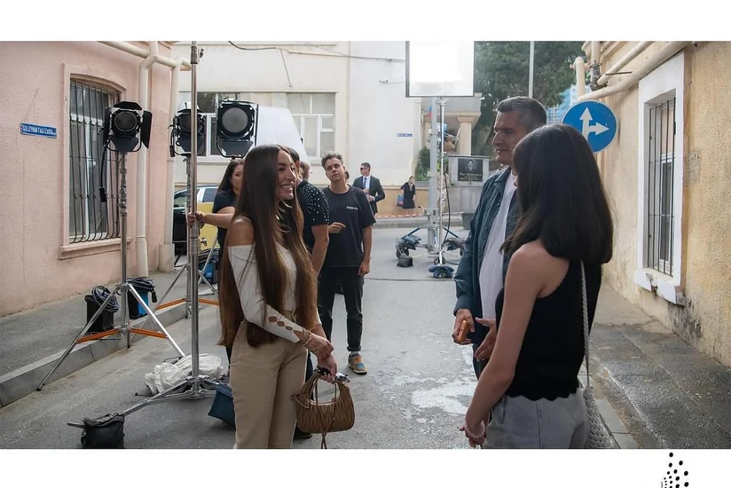 Arzu Əliyeva Vətən müharibəsindən bəhs edən bədii filmin çəkilişləri ilə maraqlanıb