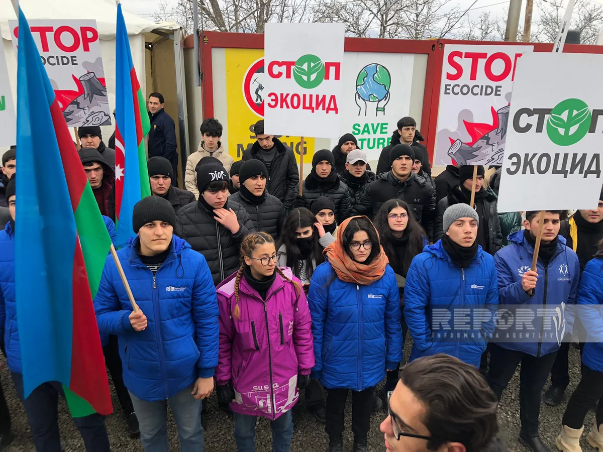 Xankəndi-Laçın yolundakı aksiyada aktivlik daha da artır: ekofəallardan dünyaya çağırış