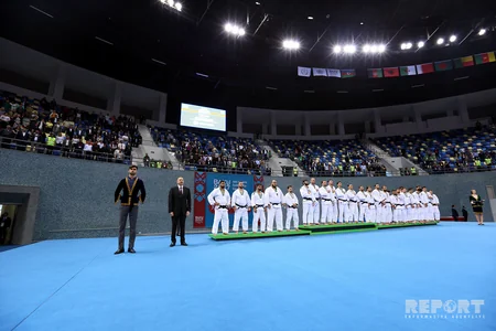 İslamiada: Prezident İlham Əliyev Azərbaycan cüdoçularına medalları təqdim edib - YENİLƏNİB-3