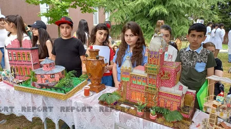 Lənkəran məktəblilərinin yay festivalı keçirilib