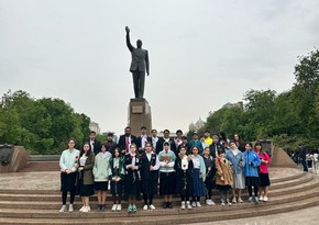 Event related to Heydar Aliyev held at Jewish school in Baku