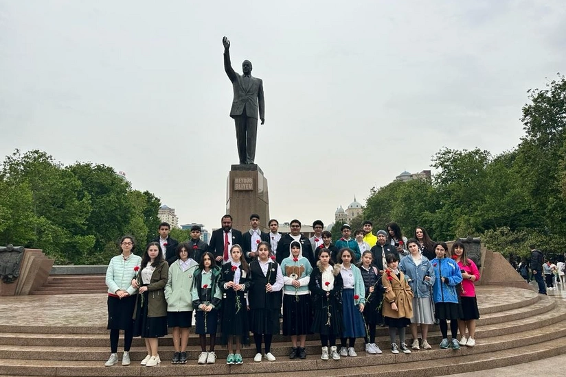 Event related to Heydar Aliyev held at Jewish school in Baku