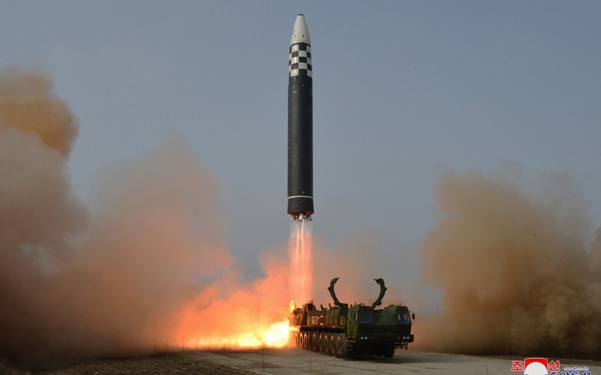 Şimali Koreya növbəti dəfə qitələrarası ballistik raketi sınaqdan keçirib