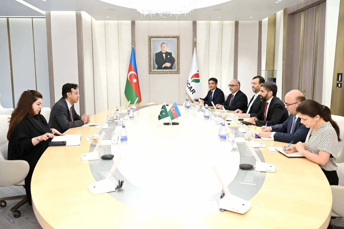 Обсуждены возможности участия SOCAR в проектах в Пакистане