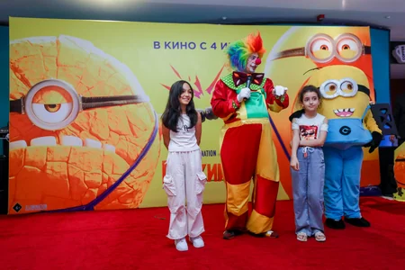 В CineMastercard состоялся детский праздник с показом мультфильма Гадкий Я 4