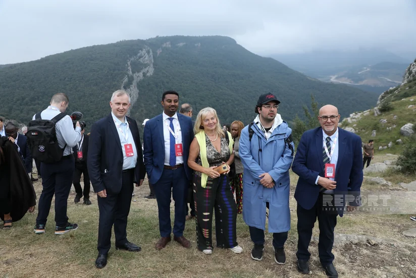 Walk around Shusha organized for participants of 2nd Global Media Forum
