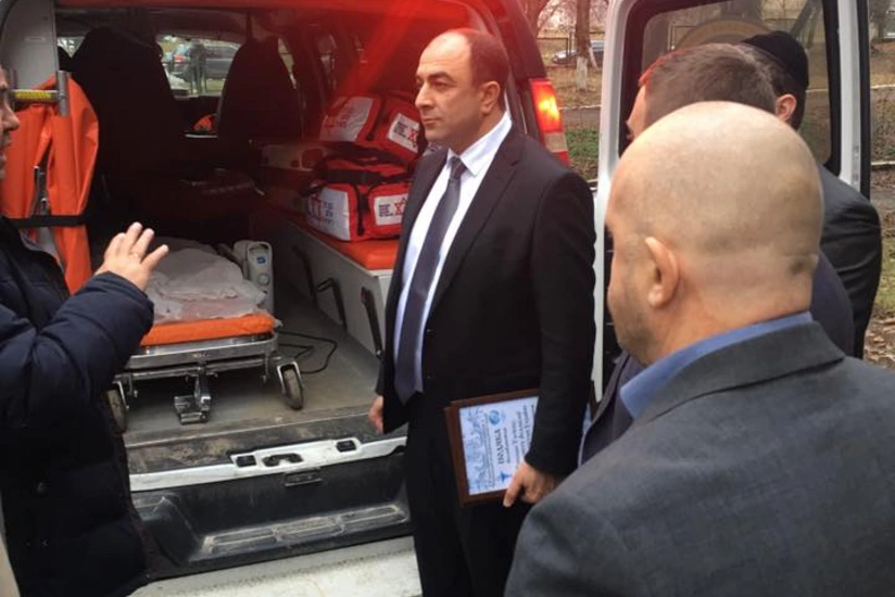 Руководитель Ассамблеи национальностей, азербайджанец Ровшан Тагиев приступил в Украине к гуманитарной акции