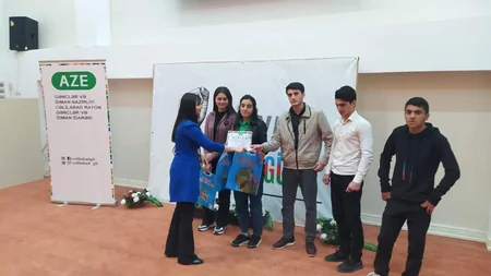 Cəlilabadda Zəfər Günü ilə bağlı intellektual yarış keçirilib