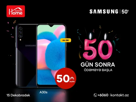 Samsung 50 illik yubileyini Kontakt Homeda qeyd edir