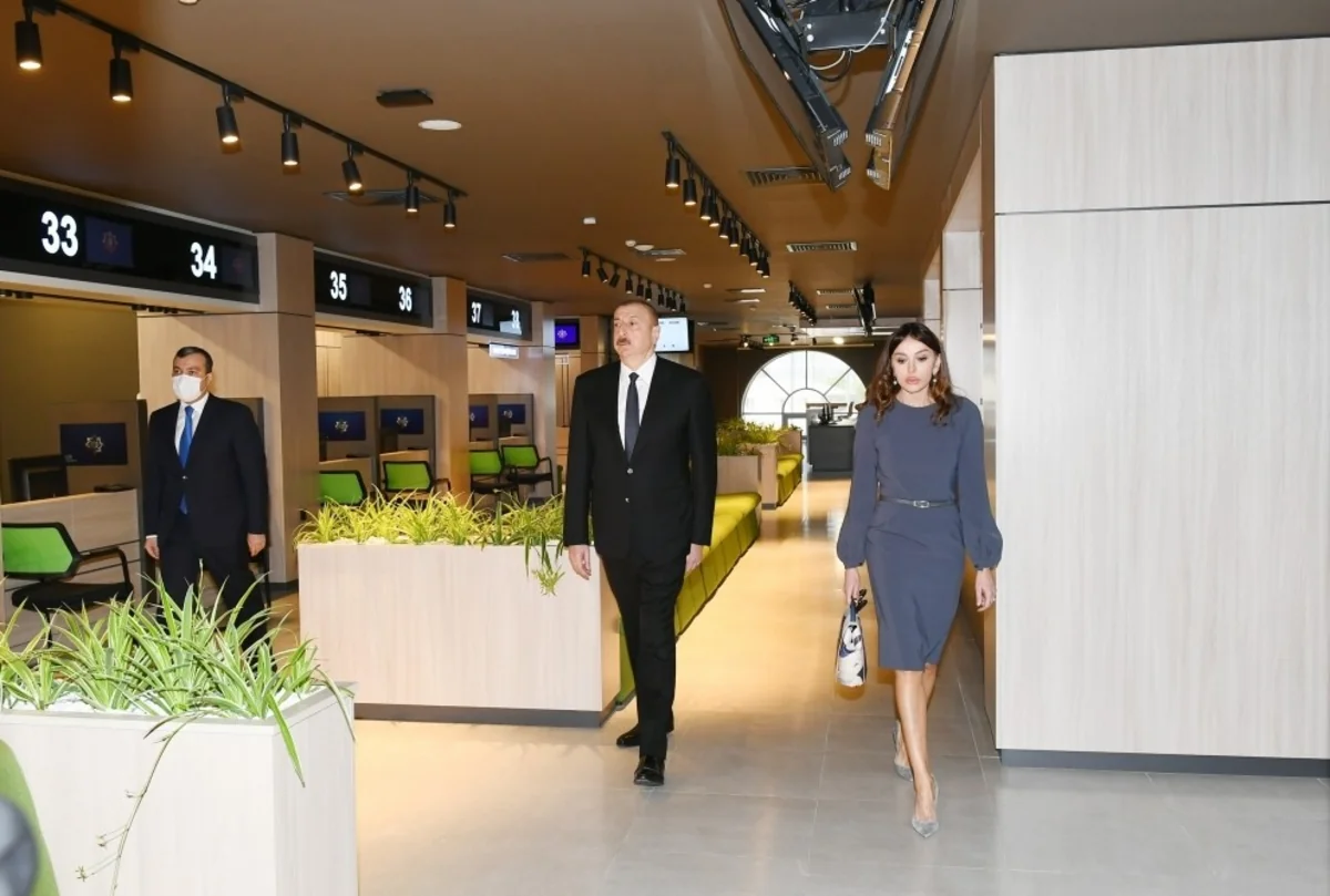 Ilham Aliyev, Mehriban Aliyeva attend opening of DOST center No3