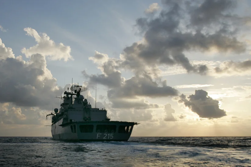 Германия отправила военные корабли в Балтийское море