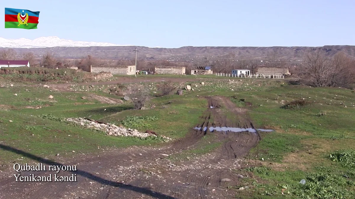 Footage from Yenikend village of Gubadli region
