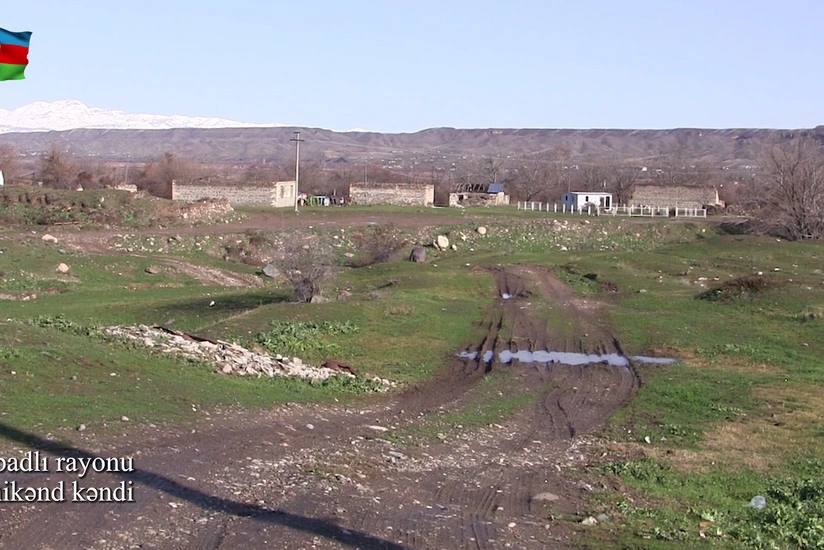 Footage from Yenikend village of Gubadli region