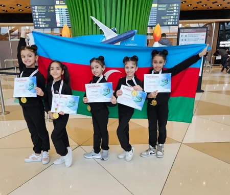 Naxçıvan gimnastları beynəlxalq turnirdə qalib olublar
