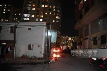 Nəsimi rayonunda yaşayış evindəki yanğın söndürülüb - YENİLƏNİB-2