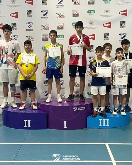 Badminton üzrə U-17 Azərbaycan birinciliyinin qalibləri müəyyənləşib