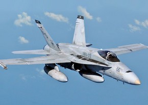 В Калифорнии упал истребитель ВМС США