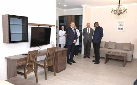 BHİK Baş katibinin müavini Erik Manzi “Buzovna” Fizioterapiya Mərkəzində olub