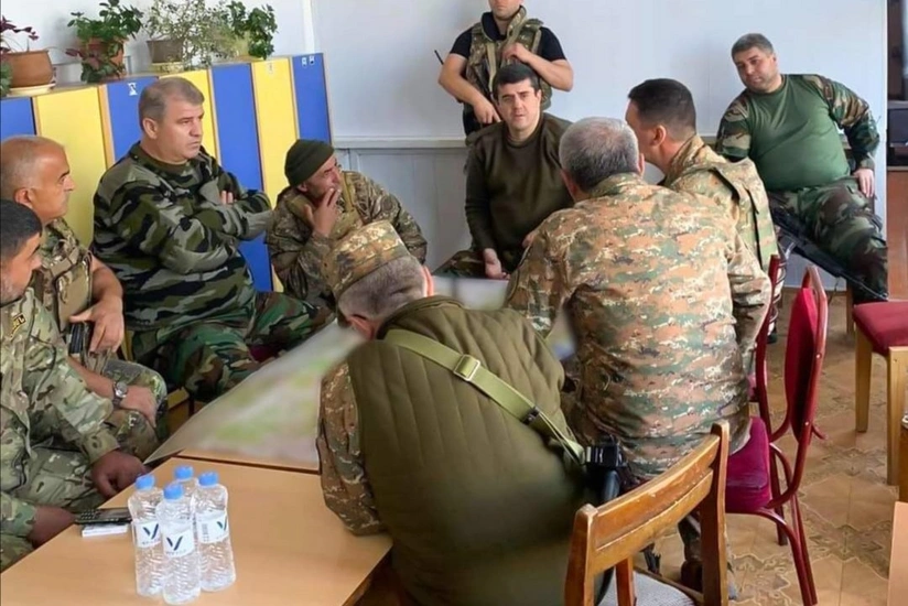 Араик Арутунян провел заседание в детском саду