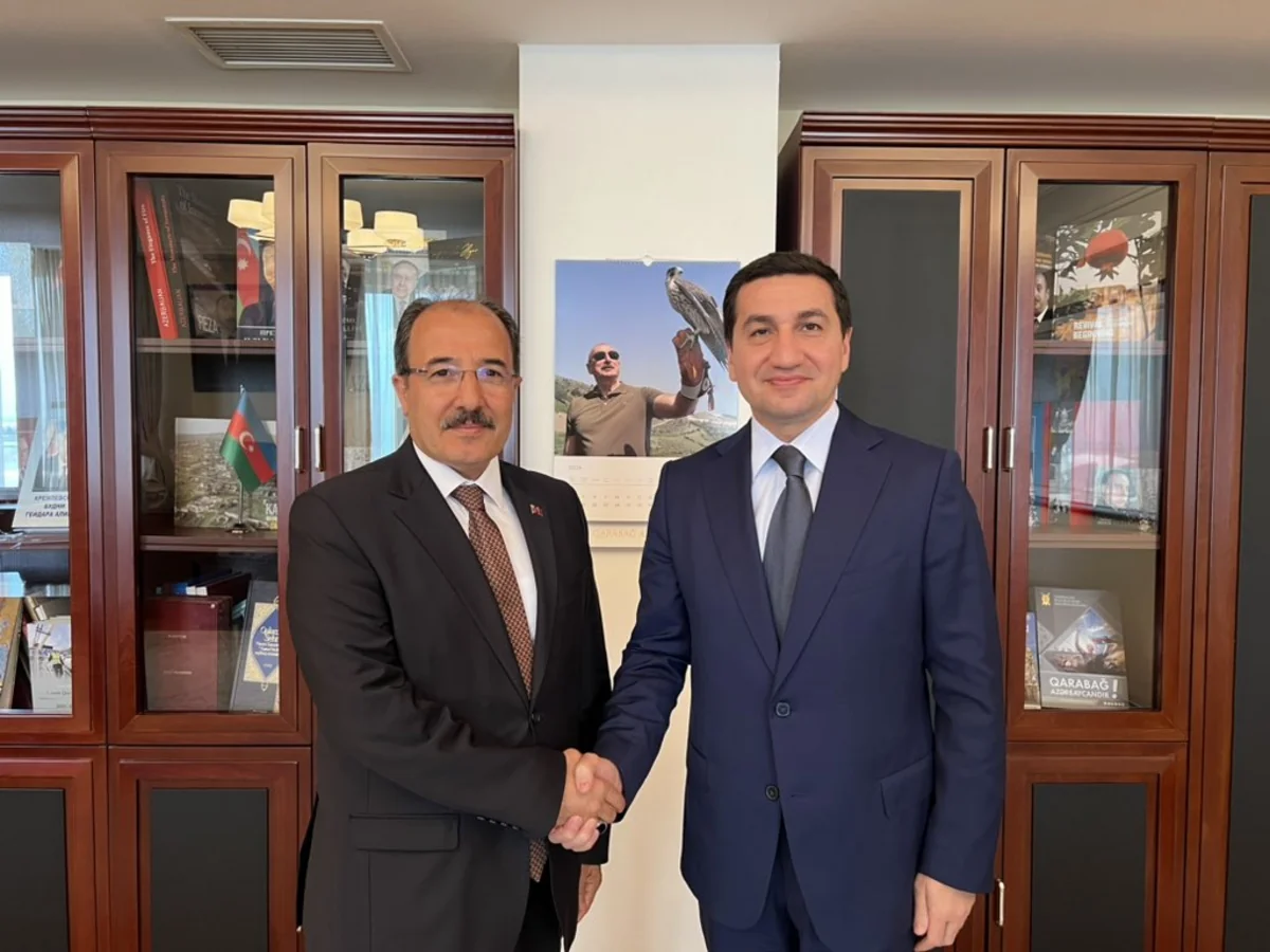Azerbaijani president's aide discusses regional situation with Turkish ambassador