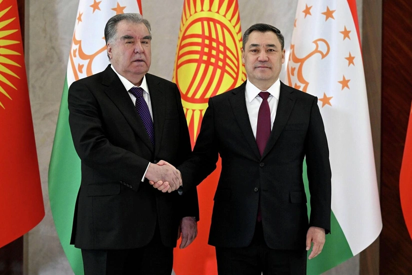 Президенты Кыргызстана и Таджикистана подписали договор по госгранице