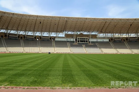 Tofiq Bəhramov adına Respublika Stadionunun ot örtüyü hazırdır - FOTO