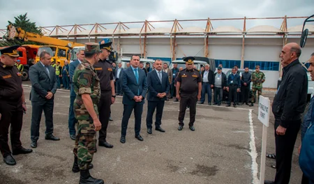 Mülki  müdafiə qüvvələri ilə xəbərdarlıq və toplanış üzrə məşq keçirilib
