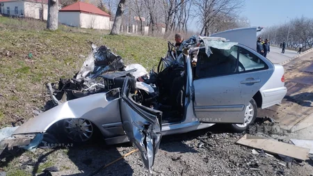 Şamaxıda ağır yol qəzası baş verib, iki nəfər ölüb