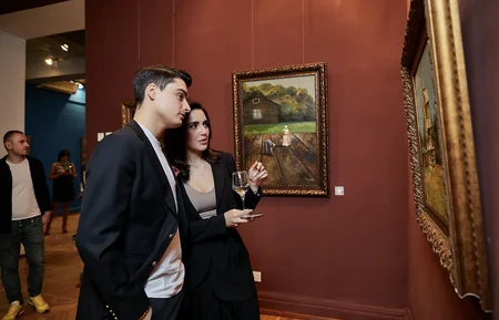 Bakıda Cəmilə Hacıyevanın Septem multisensor sərgisi açılıb - FOTO