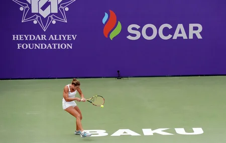 “Baku Cup – 2015” Beynəlxalq tennis turnirinin altıncı günü başa çatıb