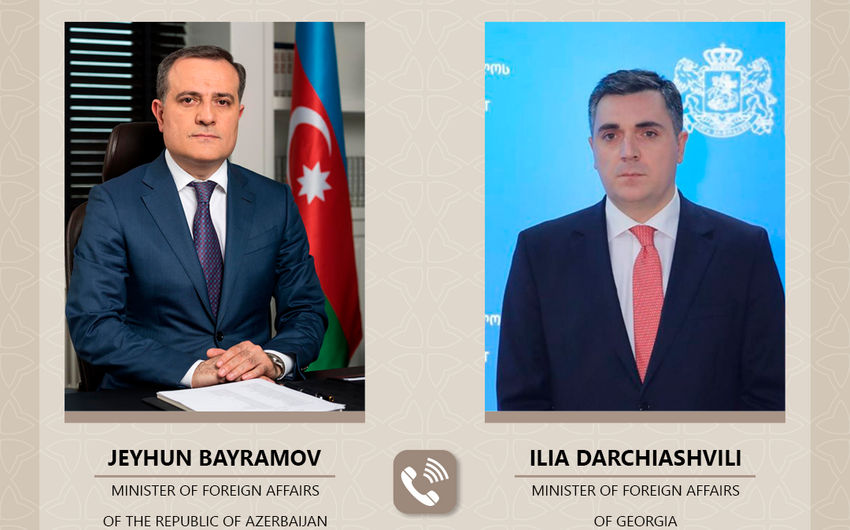 Jeyhun Bayramov holds phone conversation with Georgian FM over landslide in Shovi resort