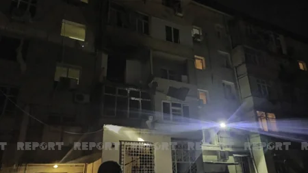 Xırdalanda yaşayış binasında partlayış olub, xəsarət alanlar var