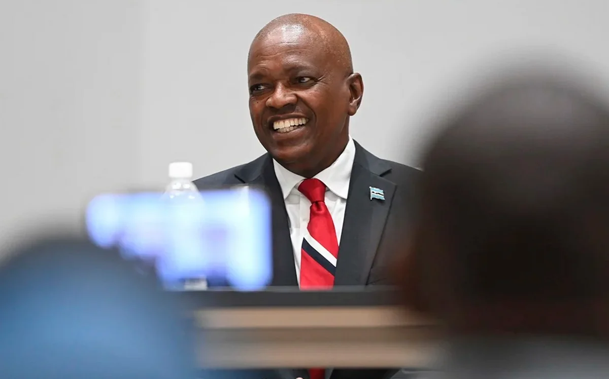 Duma Boko Botsvananın yeni prezidenti olub