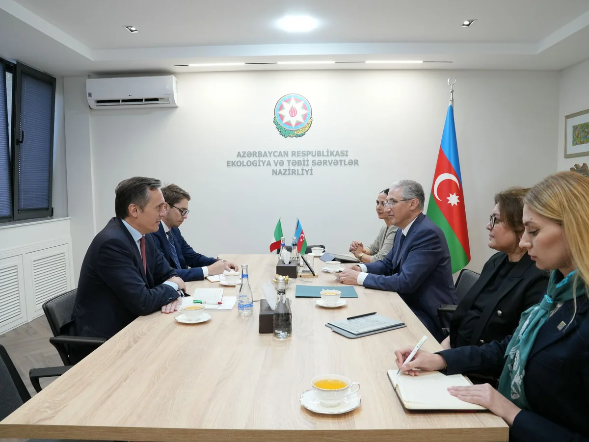 Nazir İtaliya səfiri ilə COP29-a hazırlığı müzakirə edib