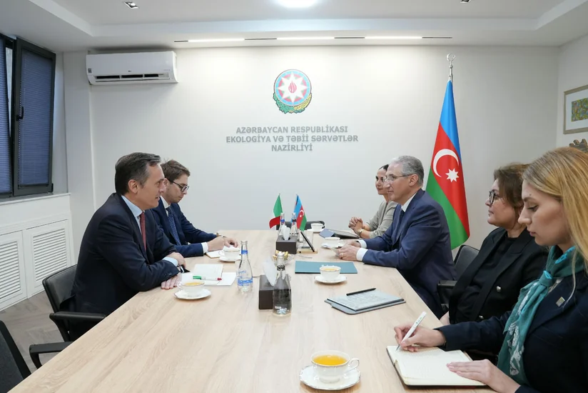 Nazir İtaliya səfiri ilə COP29-a hazırlığı müzakirə edib