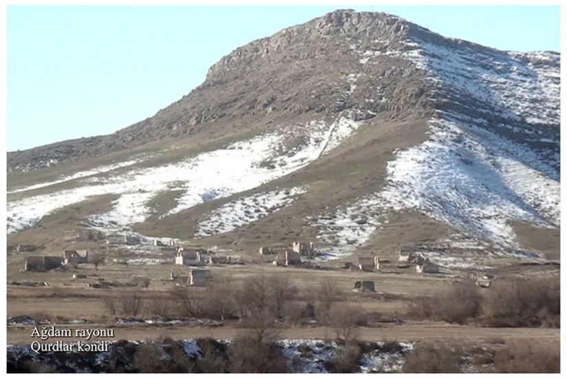 Освобожденное от оккупации село Гурдлар Агдамского района
