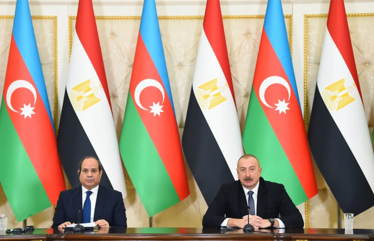 Issues discussed by Azerbaijani and Egyptian leaders made public 